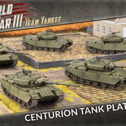 Centurion Tank Platoon (x5 Plastic) - TSWBX02