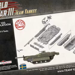 Strv 103 S-tank Platoon (x3 Plastic) - TSWBX01