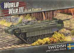 Swedish Unit Cards - WW3-08S