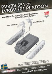 Pvrbv 551 or Lvrbv 701 Platoon (x3) - TSWBX05
