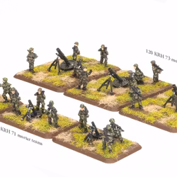 81mm and 120mm Mortar Platoons (x21 figures) - TFI704