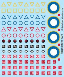 Desert Rats Decals - BR940