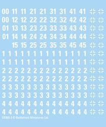 Heer Panzer Decals (Mid & Late) - GE955