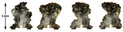 Smoke Bombardment Markers (x4) - AT006