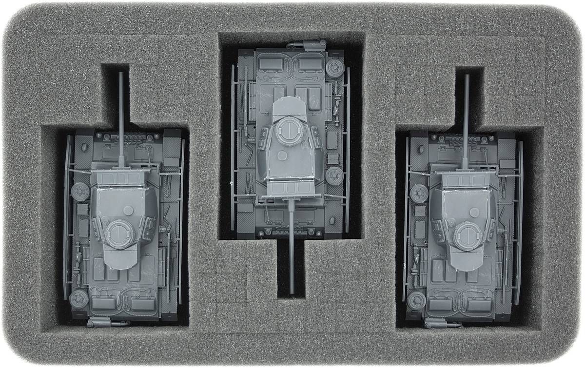 Feldherr MINI PLUS bag for Bolt Action: 32 Soldiers + 3 Tanks - MIP46BO