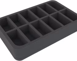 HS050A040 Feldherr foam tray for Flames of War - 12 vehicles