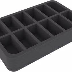 HS050A040 Feldherr foam tray for Flames of War - 12 vehicles