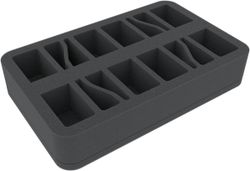 HS050A027 Feldherr foam tray for Flames of War - 8 tanks - medium bases