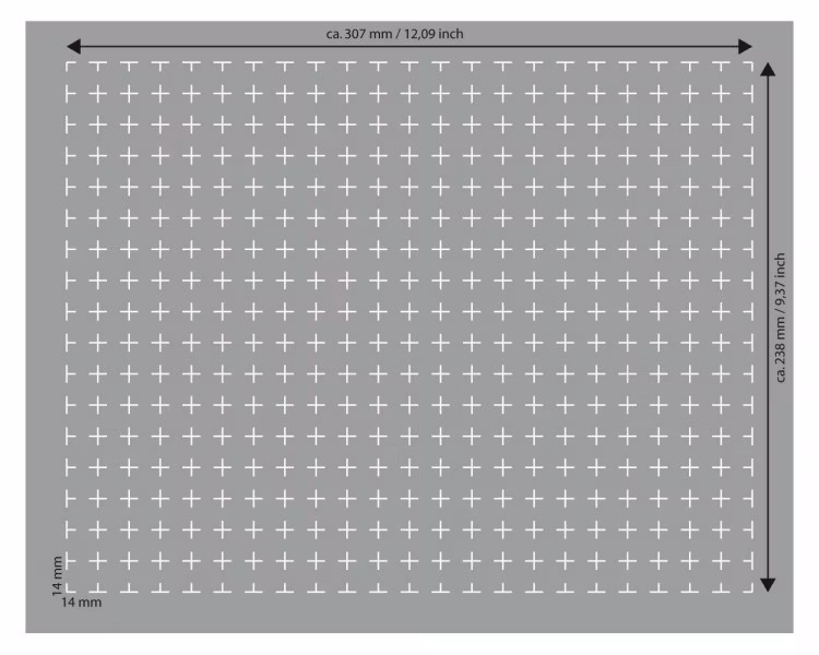 FS060RS 60 mm Full-Size Pick And Pluck foam tray self-adhesive