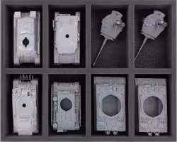 FS050A073 Feldherr foam tray for Bolt Action - 8 compartments