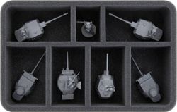 HS055A009 Feldherr foam tray for Bolt Action - 7 compartments