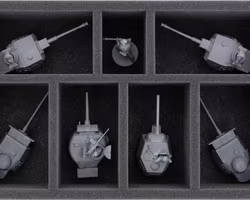 HS055A009 Feldherr foam tray for Bolt Action - 7 compartments