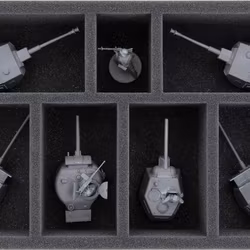 HS055A009 Feldherr foam tray for Bolt Action - 7 compartments