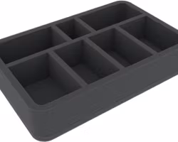 HS055A009 Feldherr foam tray for Bolt Action - 7 compartments