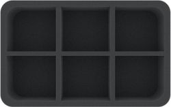 HS060A030 Feldherr foam tray for Bolt Action - 6 miniatures