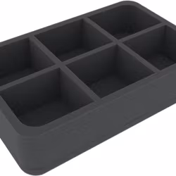 HS060A030 Feldherr foam tray for Bolt Action - 6 miniatures