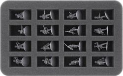 HS035BA06 Foam Tray for Bolt Action - 16 miniatures