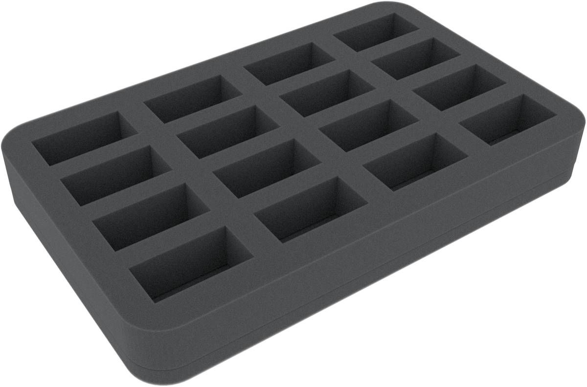 HS035BA06 Foam Tray for Bolt Action - 16 miniatures