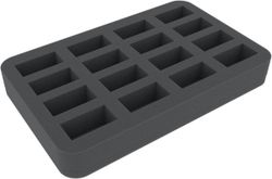HS035BA06 Foam Tray for Bolt Action - 16 miniatures