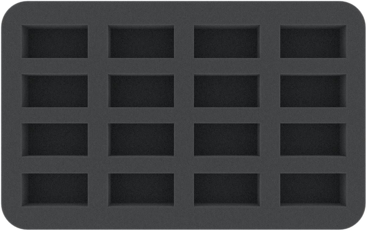 HS035BA06 Foam Tray for Bolt Action - 16 miniatures