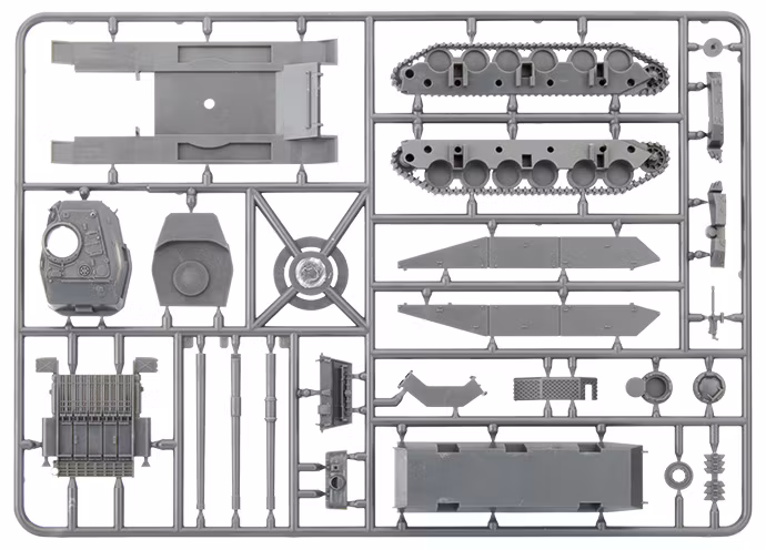 Centurion Tank Platoon (x5 Plastic) - TSWBX02