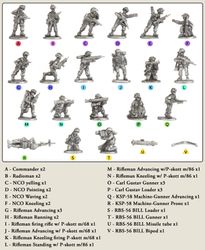 Armoured Rifle Platoon (x32 figures) - TSW702