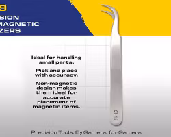 "Precision" Non-Magnetic Tweezers (x1) - GF9T13