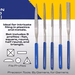 "Precision " Diamond Files (x5) - GF9T11