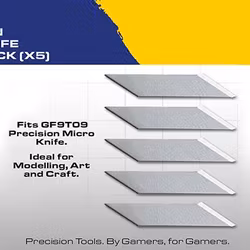 “Precision” Micro Knife Blade Pack (x5) - GF9T10