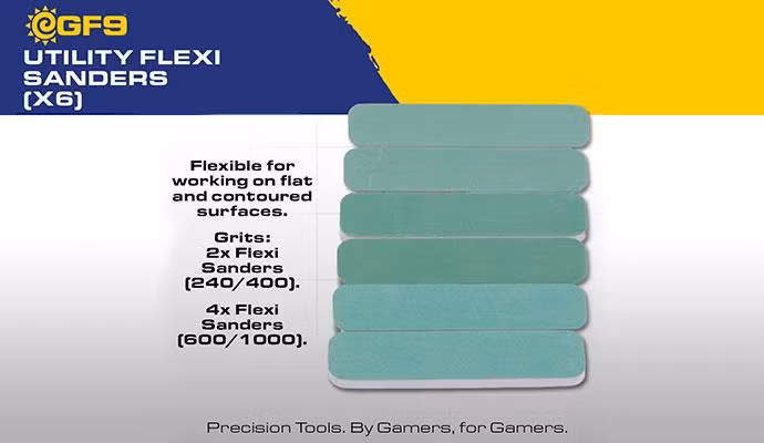 "Utility" Flexi Sanders (x6) - GF9T07