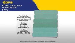"Utility" Flexi Sanders (x6) - GF9T07