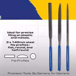 "Utility" Needle Files (x3) - GF9T05