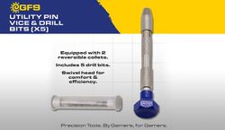 "Utility" Pin Vice & Drill Bits (x3) - GF9T04
