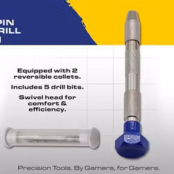 "Utility" Pin Vice & Drill Bits (x3) - GF9T04