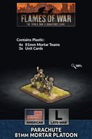 Parachute Mortar Platoon (Plastic) - US794
