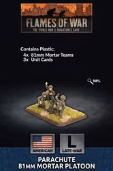 Parachute Mortar Platoon (Plastic) - US794