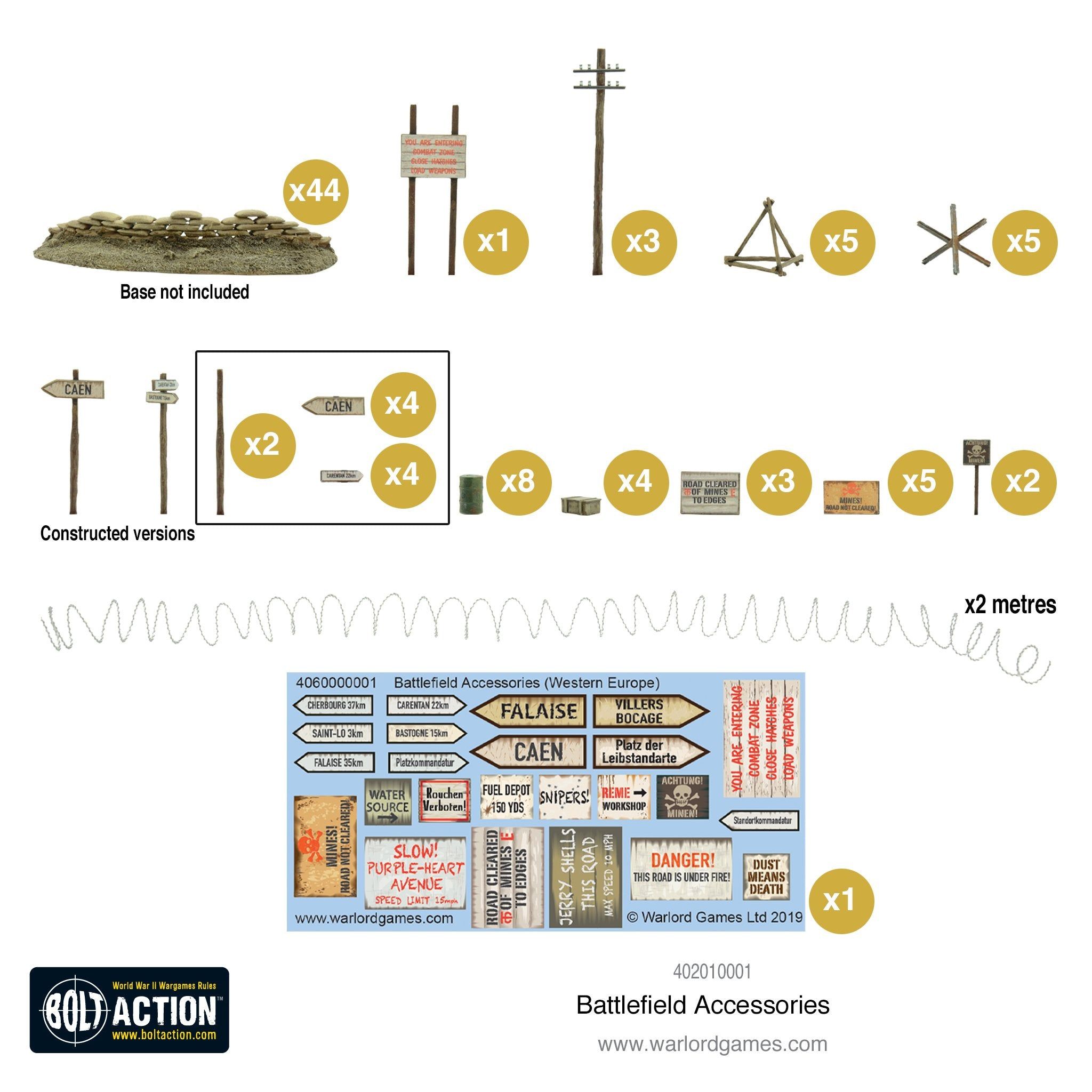 Bolt Action Battlefield Accessories - 402010001