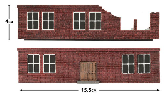 Destroyed Brick Factory - BB235