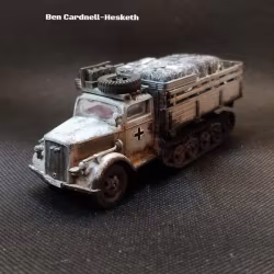 SdKfz 3a Maultier 2 ton Half-Track Cargo Truck - 280046