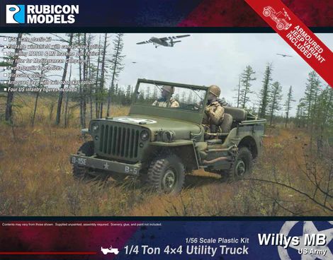 Willys MB ¼ ton 4x4 Truck (US Standard) - 280049