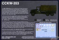 US CCKW 353 2½ ton 6x6 Truck (GMC) - 280037