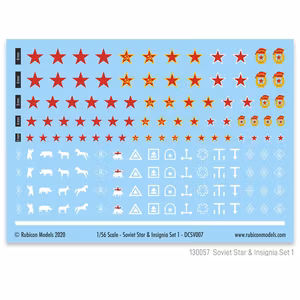 Soviet Star & Insignia Set 1 - DCSV007 / 130057