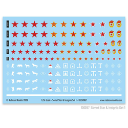 Soviet Star & Insignia Set 1 - DCSV007 / 130057