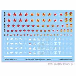 Soviet Star & Insignia Set 1 - DCSV007 / 130057