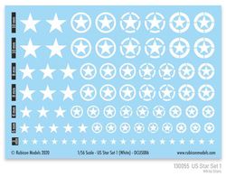 US Star Set 1 (White US Star) DCUS006 / 130055