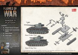 Panzer IV Platoon (Plastic) - GBX106