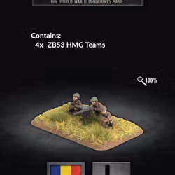 ZB53 Machine-gun Platoon - RO704