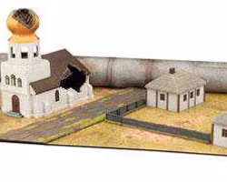 Battlefield in a Box Game Mat Rural/City 4x6 ~ 120x180cm (Mousepad) - BB956