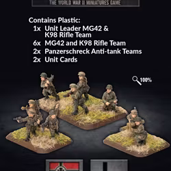 Fallschirmjäger Rifle Platoon (Plastic) - GE768