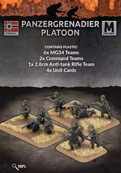 Panzergrenadier Platoon (Plastic) - GE757